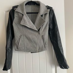 Love culture crop jacket
